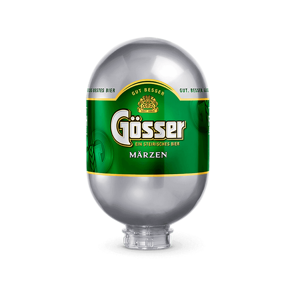 Gösser Märzen 8 Litre Blade Keg